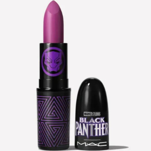 New! MAC X Marvel Studios Black Panther Amplified Creme Lipstick